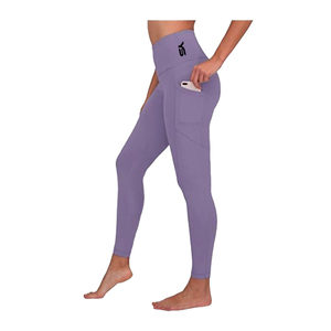 New High Waisted <b>Women's</b> Full Length Fitted Yoga Workout Pants Plus Size Sublimation <b>Tight</b> Pant with Solid <b>Pattern</b> for Adults - Product Image 4