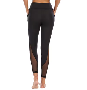 Custom Printed Mid-Waist <b>Leggings</b> From Pakistan Suppliers Offering Stylish OEM & ODM Sublimation Styles for Global Buyers - Product Image 3