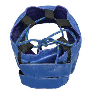 Protector de Cabeza Completo de Cuero de Alta Calidad y Comodidad, Diseño Personalizable para Taekwondo y Boxeo, Protección Segura para Sparring - Product Image 5