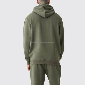 Oversized Cotton Flared Sweatpants and <b>Hoodie</b> Set Men's Custom 3D for Puff <b>Print</b> Winter Sweatsuit Two Pieces Fleece Tracksuit - Product Image 4
