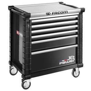 Gabinete Rodante Facom JET POWER con 6 Cajones y 4 Módulos, Gabinetes para Herramientas - Cajones Vacíos - Product Image 1