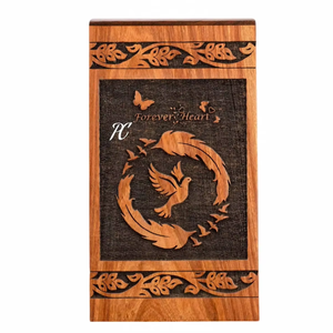 Handcrafted Rosewood Cremation Urn Tree of Life <b>Memorial</b> Box <b>Memorial</b> <b>Keepsake</b> Decorative Cremation Urn for Ashes - Product Image 1