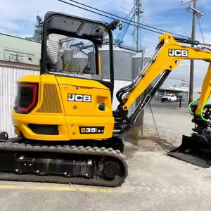 La mejor miniexcavadora sobre orugas JCB 35Z-1 con características de ahorro de energía con núcleo de engranaje de bomba de motor Changchai Original a la venta - Product Image 1