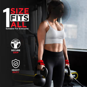 Sangle de musculation rembourrée en forme de 8 pour soulever des poids, protège-poignets pour la musculation, accessoires de salle de sport en gros, faible tarif - Product Image 4