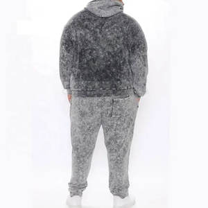 Chándal Deportivo Personalizado de Alta Calidad, Ecológico, Lavado Ácido, para Hombre, Talla Grande, Diseño Desgastado, 100% Algodón, Cortavientos, Secado Rápido - Product Image 2