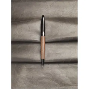 Stylo à bille en bois personnalisé Loure, article promotionnel - Product Image 2