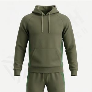 Ensemble de survêtement pour homme à manches longues et fermeture éclair intégrale, vente chaude, course à pied, sport, vente en gros, nouveau style, haute qualité, kit de fitness athlétique - Product Image 1