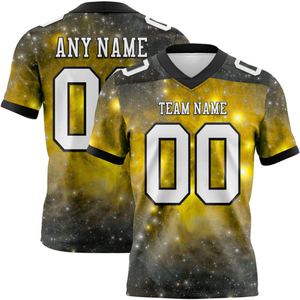 ชุดกีฬาโพลีเอสเตอร์พิมพ์ซับลิเมชันชุดทีมฟุตบอลอเมริกันสำหรับผู้ชายผู้หญิงสโมสรเยาวชน - Product Image 2