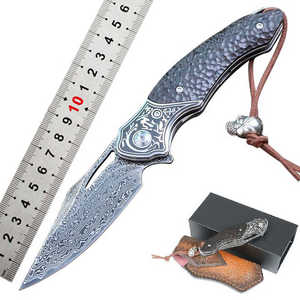 Cuchillo plegable para exteriores, mini cuchillo plegable para desembalar entrega urgente, acampar al aire libre, cuchillo portátil - Product Image 3