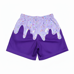 กางเกงขาสั้นเด็กผู้ชายลายดาวเบสบอลผ้าแคนวาส 100% โพลีเอสเตอร์ ระบายอากาศดี ขายดี สำหรับวันชาติอเมริกา (4 กรกฎาคม) สไตล์ลำลอง - Product Image 2