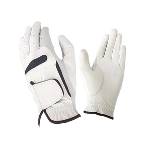 Gants de golf de sport à la mode en cuir carbretta confortable - Product Image 1