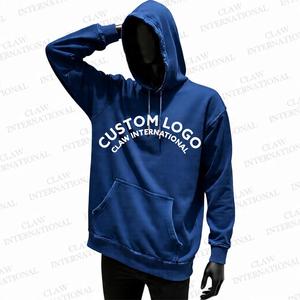 Ropa de calle personalizada Sudadera con capucha Fabricante Hombres Parche desgastado Bordado Serigrafía Sudadera con capucha Último diseño al por mayor - Product Image 6