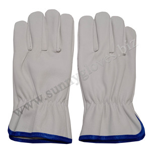 Material de cuero de piel de vaca de alta calidad hecho nuevos guantes de conductor con precio barato guantes de conductor guantes de cuero de Pakistán - Product Image 4