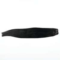 Cheveux Remy à double trame (densité moyenne) - Lisses crépus 100% cheveux humains d'origine éthique