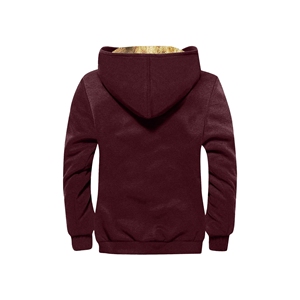 Mens Vintage Winter Bomber <b>Jacket</b> Canvas 100% Cotton Breathable Windproof Detachable Hood <b>Fleece</b> <b>Lining</b> Stand Collar Zipper - Product Image 3