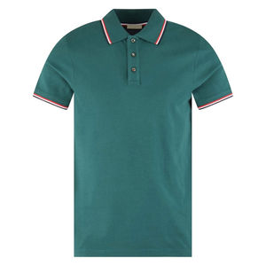 Polo pour hommes en coton de haute qualité sur mesure Nouveau design Polo en coton à manches courtes de couleur unie - Product Image 1