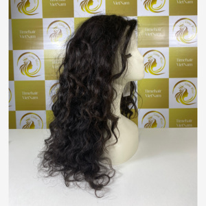 Extensiones de cabello rizado vietnamita 100% cabello humano peluca HD encaje frontal Super doble dibujado calidad de lujo de grado superior - Product Image 4