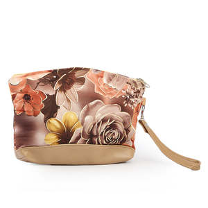 กระเป๋าพิมพ์ลายดอกไม้สำหรับผู้หญิง - สีเบจ - Product Image 1
