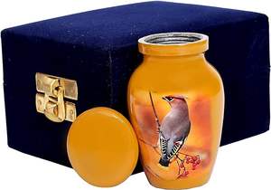 Vente en gros de qualité supérieure 100% matériau en aluminium souvenir urne commémorative pour cendres du principal vendeur - Product Image 3