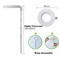 Lampe de croissance pour plantes LED CE & RoHS, lampe de croissance annulaire réglable pour bureau, pour jardin d'intérieur, semis et plantes succulentes