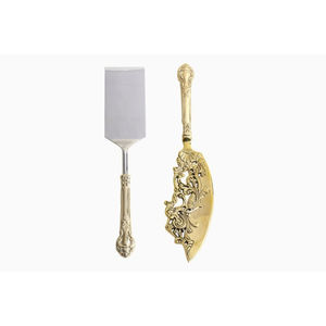 ชุดมีดสแตนเลสสำหรับเสิร์ฟเค้กพร้อมด้ามไม้เครื่องมือทำเค้กราคาไม่แพงสำหรับงานเลี้ยงในร้านอาหาร - Product Image 6