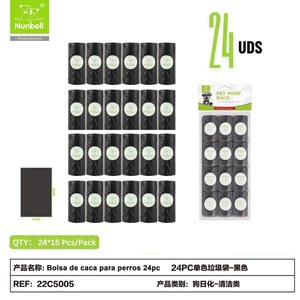 24 Rotoli di Sacchetti per lo Smaltimento dei Rifiuti di Animali Domestici Extra Rinforzati - Product Image 1