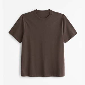 T-shirt doux pour hommes et T-shirt à manches courtes surdimensionné 100% coton pour hommes - Product Image 5