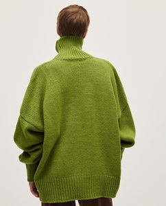 Custom High Quality 100% Cotton Crew Neck Bohemian <b>Cardigan</b> Sweater <b>Crocheted</b> Jacquard Front Buttons Women's Winter Regular - Product Image 2