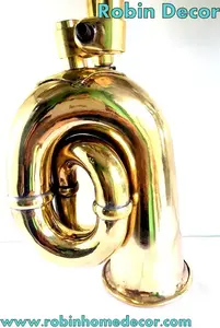 Cuerno de parabrisas de latón 'BB' de la mejor calidad con acabado de laca dorada de tono de claridad inigualable que mejora la experiencia de conducción-Direct India - Product Image 6