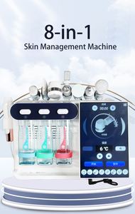 Beauty Water Peeling Oxygen Microdermabrasion Diamond 8 in 1 <b>Machine</b> Hydro Dermabrasion Small Bubble <b>Machine</b> With Skin Analyzer - Product Image 2
