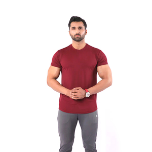 100% coton de haute qualité col épais lourd surdimensionné t-shirt impression de broderie personnalisée 100% coton hommes t-shirt blanc - Product Image 6