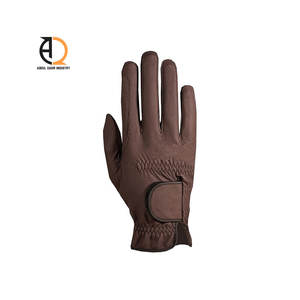 Guantes de Equitación de Cuero al Mejor Precio, Antideslizantes, para Hombre, Personalizados - Product Image 5