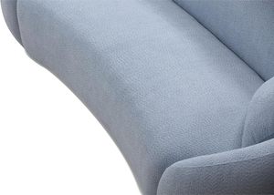 โซฟาเม็ดโค้งสีฟ้าแบบ3-Seater ที่ทันสมัยโซฟาปรับเอนได้สำหรับห้องนั่งเล่นอพาร์ทเม้นสำนักงานและสตูดิโอ - Product Image 4