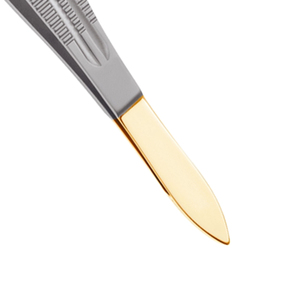 Pinces à pansements manuelles réutilisables en acier inoxydable, matériau de haute qualité, utilisation en chirurgie générale - Product Image 4