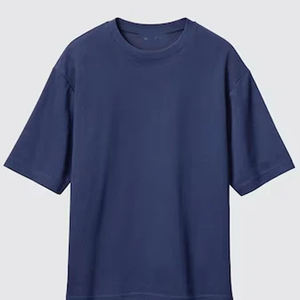 T-shirt à manches tombantes pour homme en coton 100% polyester/coton AIRism Streetwear, coupe ample - Product Image 4