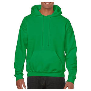 Sweat-shirt et hoodie d'hiver pour homme avec poche, cordon de serrage, logo sur le devant, tissu tricoté 100% coton - Écologique et respirant - Product Image 5