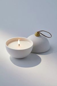 ขวดโหลเซรามิกทรงกลมสำหรับทำเทียนพร้อมฝาปิดเหมาะสำหรับตกแต่งบ้านห้องรับแขกร้านกาแฟขวดโหลสำหรับใส่เทียน - Product Image 2