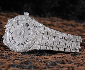 VVS นาฬิกาข้อมือแบบแอนะล็อกทำจากสเตนเลสสตีลสำหรับผู้ชาย - Product Image 2