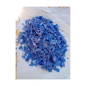 Flocons de fûts bleus en HDPE de grande capacité fournis aux acheteurs internationaux et aux opérations de recyclage - Product Image 2