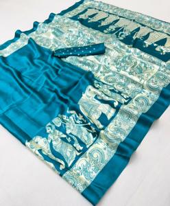 Premium Traditional Wear Silk Saree Collection Vintage Party Wear para invierno a precio mayorista Catálogo completo disponible - Product Image 1