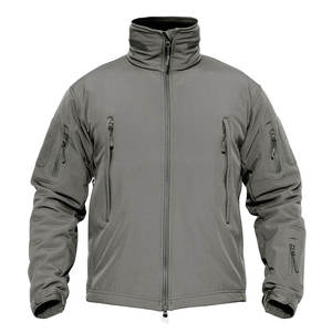 Professional Factory's Breathable <b>Thin</b> Softshell Winter <b>Jacket</b> for <b>Men</b> Windproof Fleece Hooded Warm Woven Fabric OEM Service - Product Image 6