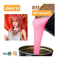 Caoutchouc de silicone liquide de haute qualité pour la fabrication de jouets sexuels, dildos, poupées en silicone de qualité alimentaire, faux seins naturels