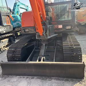 รถขุดตีนตะขาบ Doosan DH60 มือสอง ขนาด 6 ตัน บุ้งกี๋ 0.3 ลบ.ม. แบรนด์เกาหลีแท้ รถขุดขนาดเล็กสำหรับงานก่อสร้าง ชั่วโมงการทำงานต่ำ ได้รับการรับรองมาตรฐาน CE - Product Image 4