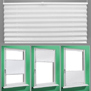 Stores plissés modernes de 38 mm, format à ressort intérieur, faciles à utiliser, en tissu nid d'abeille, pour bureau, hôtel, usage commercial, intégrés - Product Image 2