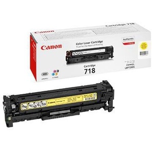 Tóner Original Canon 718 Amarillo Aprox. 2,900 Páginas - Product Image 1