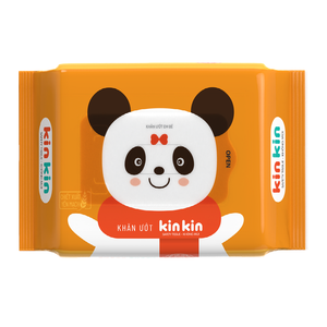 ผ้าเปียกเช็ดทำความสะอาดผ้านอนวูฟเวน30ชิ้นจาก kinkin ทำจากเวียดนามสำหรับเด็ก - Product Image 1