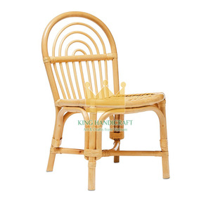 Silla de mimbre para niños de diseño moderno Vintage, comedor de alta calidad, cocina y muebles de exterior, precio de fábrica para uso en la sala de estar - Product Image 5