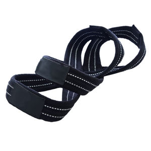 Deadlift Straps Figura 8 Correas de elevación Opción para levantadores de pesas Levantadores de pesas Entrenamiento color personalizado - Product Image 3