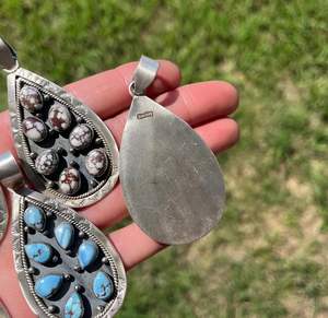 ทำด้วยมือ925แข็งเงินสเตอร์ลิงจี้สร้อยคอช่างฝีมือหรูหราพร้อมของขวัญชุบทองสำหรับผู้หญิง - Product Image 2