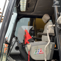 Excavatrice sur chenilles Komatsu PC220, 22 tonnes, hydraulique, moteur SAA6D107, d'occasion, japonaise, pour travaux de construction lourds